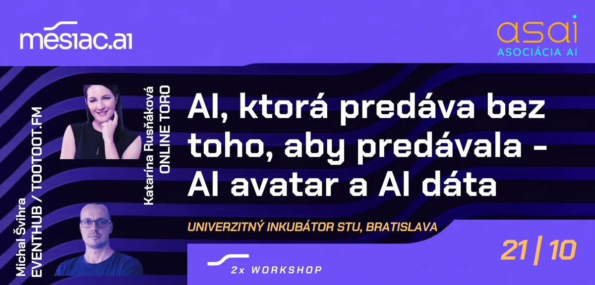 2× workshop AI, ktorá predáva bez toho, aby predávala