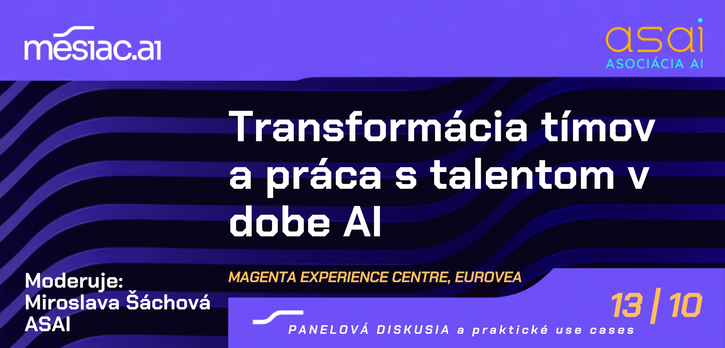 Panelová diskusia Transformácia tímov a práca s talentom v dobe AI